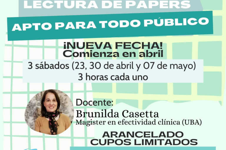 Capacitacion Virtual «Lectura de Papers» – NUEVA FECHA