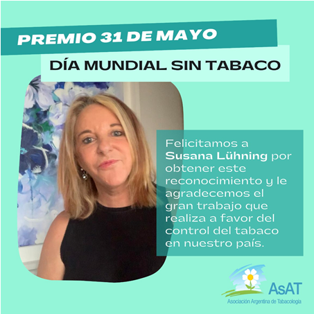 Premio 31 de Mayo, Día Mundial Sin Tabaco