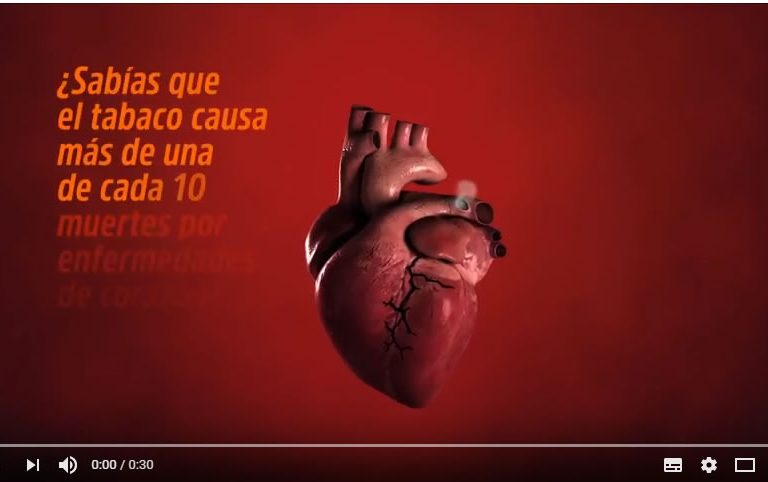 31 de Mayo : Dia Mundial del Tabaco : Lema de la OMS 2018 : Tabaco y Enfermedades Cardiovasculares