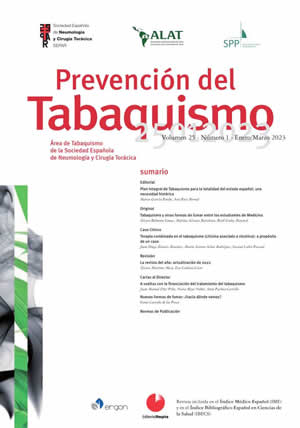 Revista Prevención del Tabaquismo