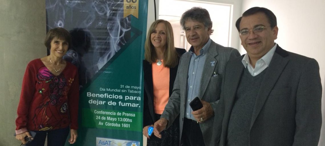 Rueda de Prensa AsAT, por Día Mundial Sin Tabaco