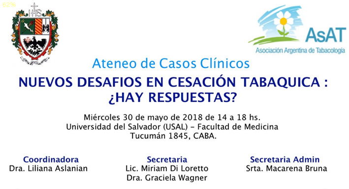 Ateneo de Casos Clínicos Nuevos Desafios en Cesación Tabaquica: Hay respuestas?